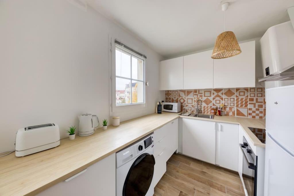 Studio Vue Direct Sur Le Port De Cergy, Parking Prive Gratuit Eksteriør billede