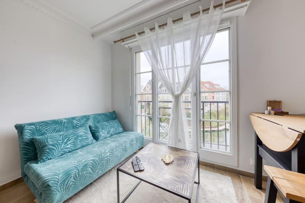 Studio Vue Direct Sur Le Port De Cergy, Parking Prive Gratuit Eksteriør billede